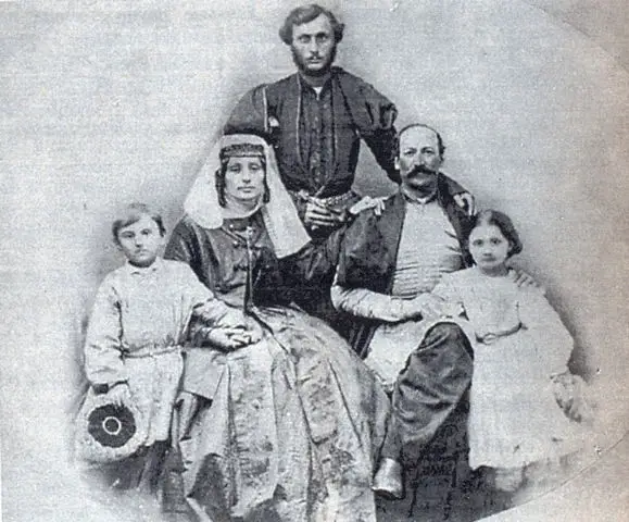 Семья князя Багратиона-Давитишвили